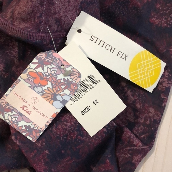 Threads 4 Thought kids leggings size 12 NWT. sustainable fabric! - Picture 6 of 10